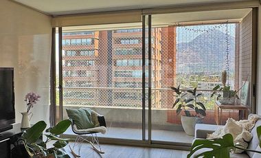 Depto con estar y terrazas en Hermanos Cabot, Las Condes. 3D3B, 2 estac, bodega. Excelente distribución, cercano a colegios internacionales