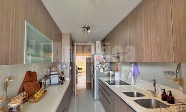Depto con estar y terrazas en Hermanos Cabot, Las Condes. 3D3B, 2 estac, bodega. Excelente distribución, cercano a colegios internacionales