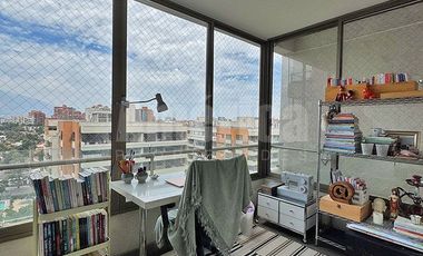 Depto con estar y terrazas en Hermanos Cabot, Las Condes. 3D3B, 2 estac, bodega. Excelente distribución, cercano a colegios internacionales