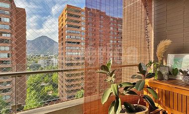 Depto con estar y terrazas en Hermanos Cabot, Las Condes. 3D3B, 2 estac, bodega. Excelente distribución, cercano a colegios internacionales