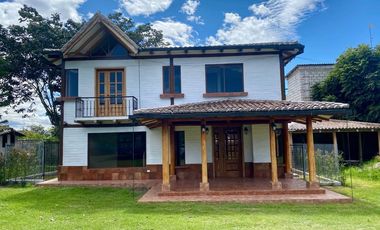 HERMOSA CASA RUSTICA DE RENTA EN TUMBACO SECTOR COLLAQUI
