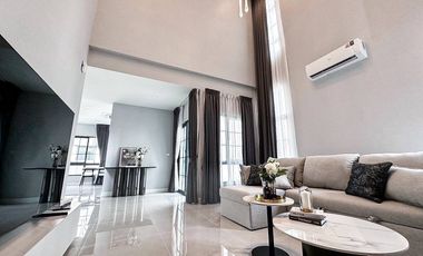 #ให้เช่าเดอะซิตี้ บางนา 2 💚⭕️🩵 Private Zone ในซอยมีเพียง 6 unit บ้านสวยตกแต่งครบพร้อมอยู่ ใกล้แหล่งชอบปี้ง เดินทางสะดวก ใกล้ทางด่วน