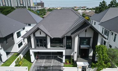 #ให้เช่าเดอะซิตี้ บางนา 2 💚⭕️🩵 Private Zone ในซอยมีเพียง 6 unit บ้านสวยตกแต่งครบพร้อมอยู่ ใกล้แหล่งชอบปี้ง เดินทางสะดวก ใกล้ทางด่วน