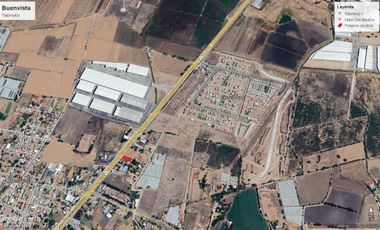 Terreno en Renta Sobre Carretera Morelia en Buenavista Muy Comercial