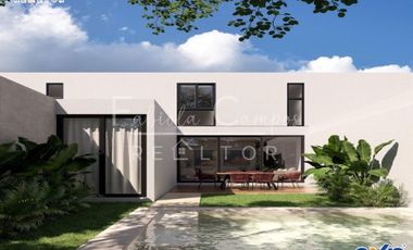 Casa de 1 planta y 1 recamara en venta en Komchen Yucatán - entrega 12 MESES CREDITO BANCARIO