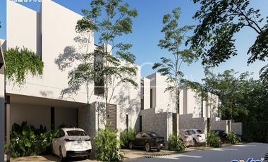 Casa de 2 plantas y 3 recamaras en venta en Komchen Yucatán - entrega 12 MESES CREDITO BANCARIO