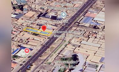 Venta De Terreno Comercial En Los Olivos – Excelente Oportunidad En Panamericana Norte