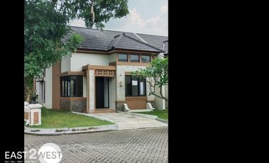 Dijual Rumah Bali Resort Serpong Cluster D'Lovina Gunung Sindur Bogor Posisi Hoek Murah Nyaman Siap Huni