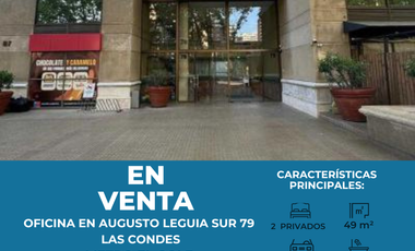 OFICINA EN AUGUSTO LEGUIA SUR 79, EL GOLF