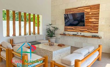 ¡Privacidad, lujo y vista al mar! Casa con alberca privada y terraza espectacular