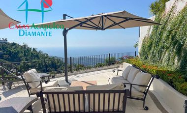 ¡Privacidad, lujo y vista al mar! Casa con alberca privada y terraza espectacular