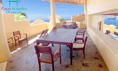 ¡Privacidad, lujo y vista al mar! Casa con alberca privada y terraza espectacular