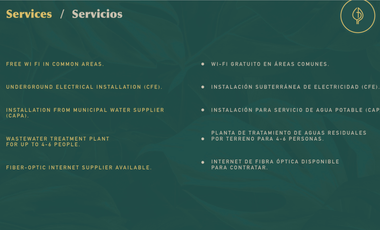 2 lotes en green tulum ( Juntos o por separado)