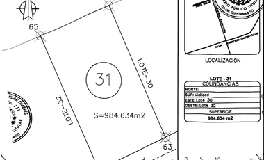 2 lotes en green tulum ( Juntos o por separado)