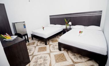 Este moderno hotel con amplio local comercial en el primer piso más sótano, cerca del aeropuerto, es una 'mina de oro' sin explotar.