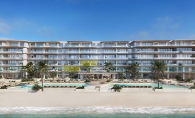Condo en venta con vista al mar, terraza amplia, Centro, Isla Mujeres