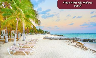 Condo en venta con vista al mar, terraza amplia, Centro, Isla Mujeres