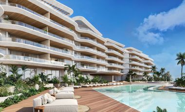 Condo en venta con vista al mar, terraza amplia, Centro, Isla Mujeres