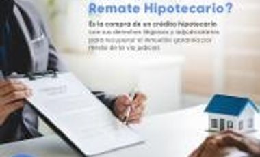 CASA EN REMATE HIPOTECARIO PARA UP GRADE O INVERSIÓN
