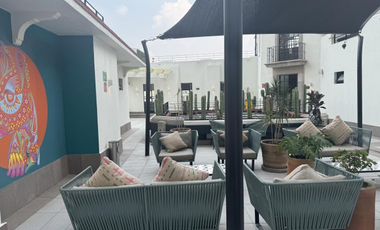 RENTA DE LOFT O ESTUDIO NUEVO EN LA COLONIA JUAREZ MUY CERCANO A REFORMA