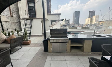 RENTA DE LOFT O ESTUDIO NUEVO EN LA COLONIA JUAREZ MUY CERCANO A REFORMA