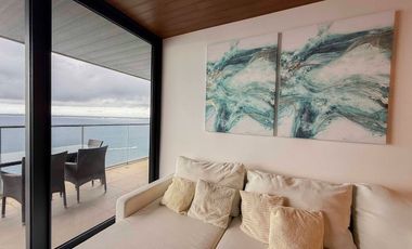 BARGAIN (OPTION TO RENT 110K + dues)!! 25.5m PHP net of All taxes SENSATIONAL PANORAMIC FULLY FURNISHED Two bedroom UNIT at The Reef Condominium