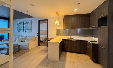 BARGAIN (OPTION TO RENT 110K + dues)!! 25.5m PHP net of All taxes SENSATIONAL PANORAMIC FULLY FURNISHED Two bedroom UNIT at The Reef Condominium