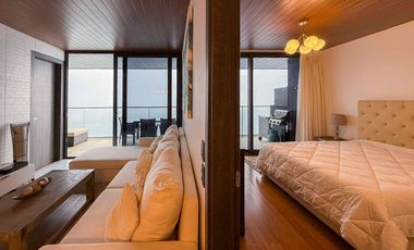 BARGAIN (OPTION TO RENT 110K + dues)!! 25.5m PHP net of All taxes SENSATIONAL PANORAMIC FULLY FURNISHED Two bedroom UNIT at The Reef Condominium
