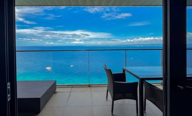 BARGAIN (OPTION TO RENT 110K + dues)!! 25.5m PHP net of All taxes SENSATIONAL PANORAMIC FULLY FURNISHED Two bedroom UNIT at The Reef Condominium