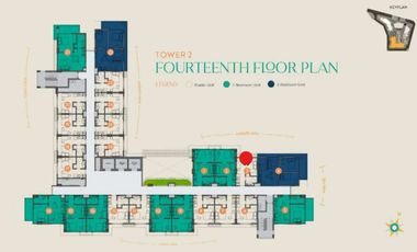 For Assume: Studio Unit in Costa Mira Panglao with view of Amenities and Sea