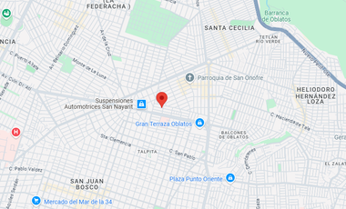 Casa ubicada en colonia Oblatos, Guadalajara, Jalisco. Con 3 recamaras y 120m2. A unos minutos de Plaza Punto Oriente.