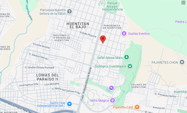 Casa ubicada en colonia Panorámica de Huentitán, Guadalajara Jalisco. Con 3 recamaras y 260m2. Muy cerca del Zoológico de Guadalajara.