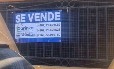 CASA EN VENTA PUDAHUEL - VILLA PUDAHUEL NORTE- PASAJE CERRADO- BUENA CONECTIVIDAD.