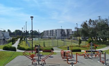 Se Renta Departamento en planta baja fraccionamiento Las Trojes, cerca de periférico ecológico, autopista- México Puebla, Planta VW