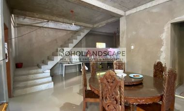 Unfinished House & Lot for Sale located in Bolod, Panglao Island, Bohol