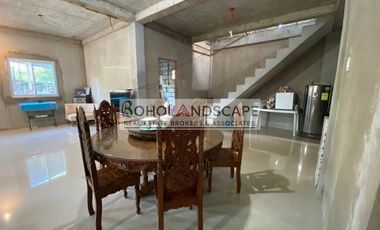 Unfinished House & Lot for Sale located in Bolod, Panglao Island, Bohol