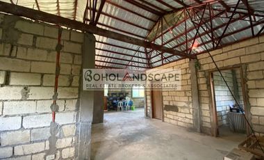 Unfinished House & Lot for Sale located in Bolod, Panglao Island, Bohol