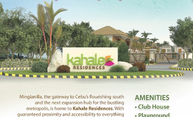 Kahale Subdivision in Minglanilla Cebu