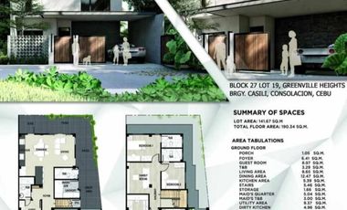 Brand New 4-Bedroom House and Lot in Consolacion, Cebu Greenville Heights Consolacion