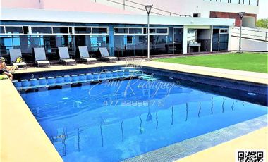 DEPARTAMENTO AMUEBLADO EN RENTA, TORRE CELSUS, 2 RECÁMARAS, BLVD. INSURGENTES ZONA NORTE