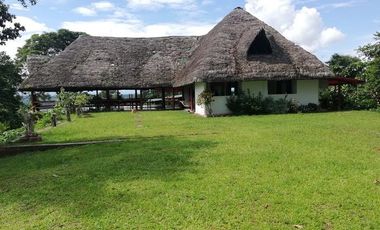 SE VENDE HERMOSA HOSTERIA (LODGE) EN LA AMAZONIA EN FUNCIONAMIENTO, DE 58 HAS. LORETO – ORELLANA - ECUADOR