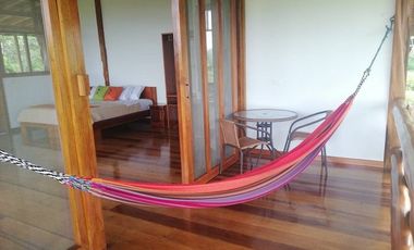SE VENDE HERMOSA HOSTERIA (LODGE) EN LA AMAZONIA EN FUNCIONAMIENTO, DE 58 HAS. LORETO – ORELLANA - ECUADOR