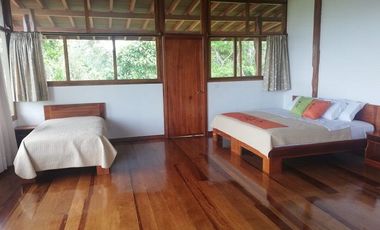 SE VENDE HERMOSA HOSTERIA (LODGE) EN LA AMAZONIA EN FUNCIONAMIENTO, DE 58 HAS. LORETO – ORELLANA - ECUADOR