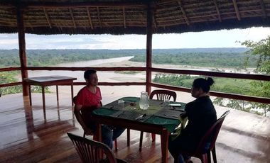 SE VENDE HERMOSA HOSTERIA (LODGE) EN LA AMAZONIA EN FUNCIONAMIENTO, DE 58 HAS. LORETO – ORELLANA - ECUADOR
