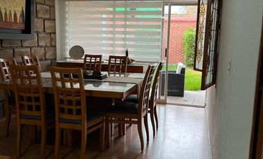 CASA EN RENTA AMUEBLADA METEPEC