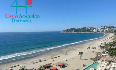 Departamento en venta con terraza y vista al mar.