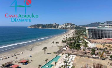 Departamento en venta con terraza y vista al mar.