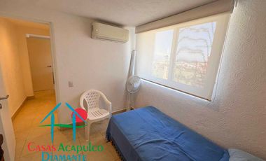 Departamento en venta con terraza y vista al mar.