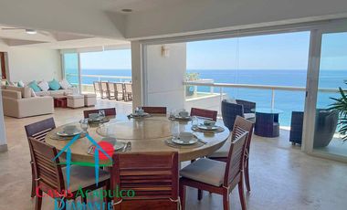 Departamento en venta con terraza y vista al mar.