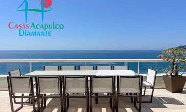 Departamento en venta con terraza y vista al mar.